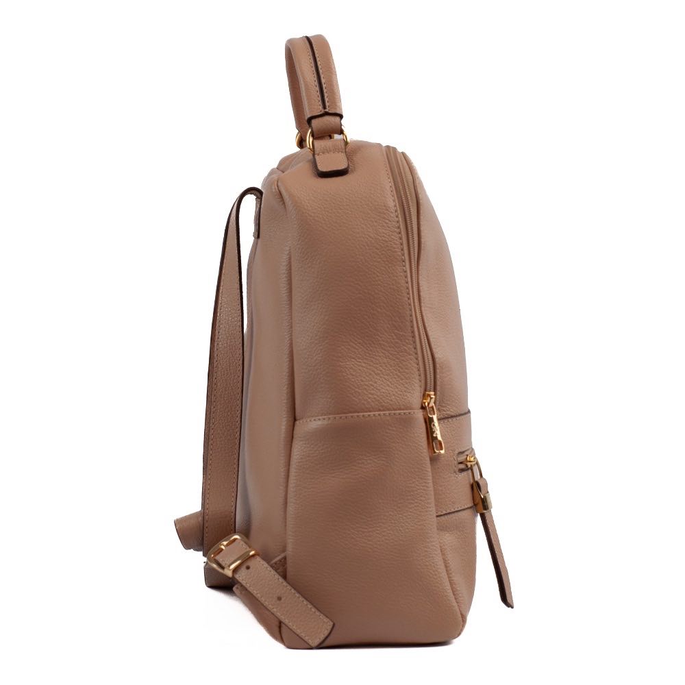 Mochila de Couro Cavezzale Roma Creme 103999