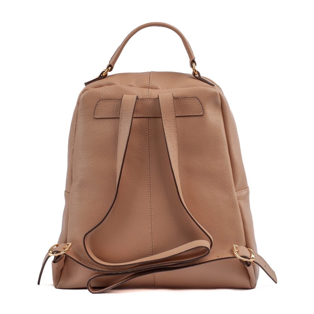 Mochila de Couro Cavezzale Roma Creme 103999