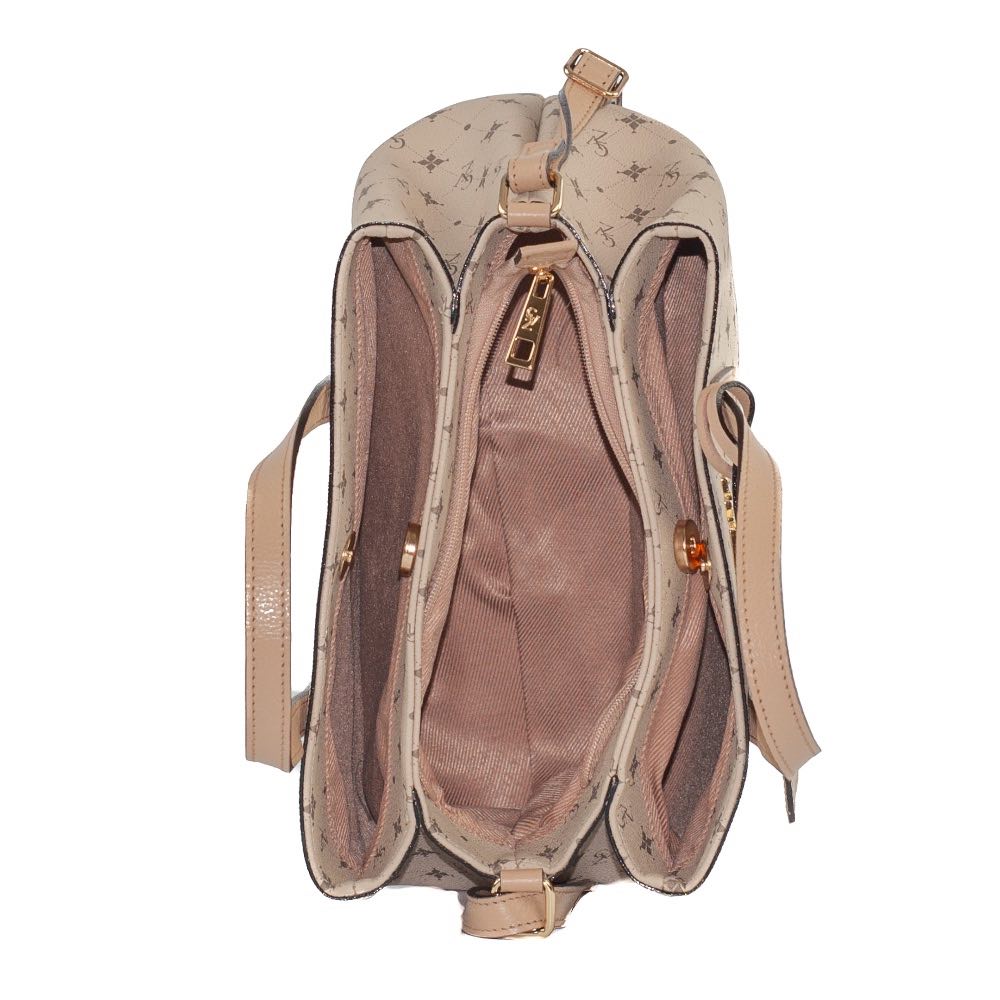 Tote Bag Média Personnalite Cavezzale Nude/Blush 105018