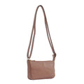 Bolsa Tiracolo Pequena de Couro Floter Cavezzale Rose 105021