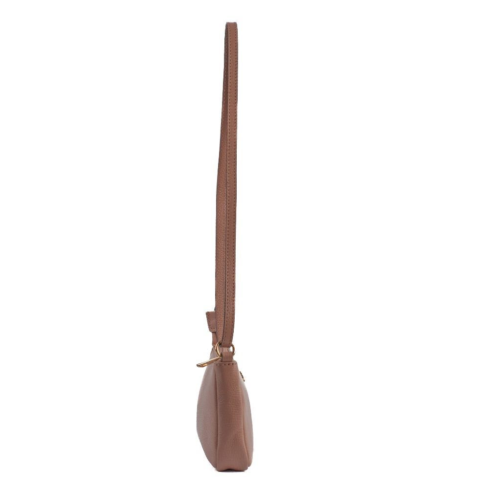 Bolsa Tiracolo Pequena de Couro Floter Cavezzale Rose 105021