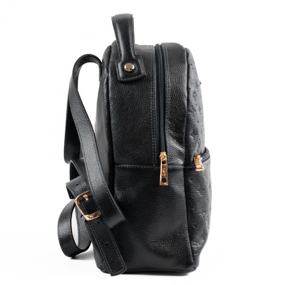 Mochila de Couro Cavezzale Floter Monograma Preto 105046