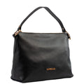 Bolsa Hobo Grande Couro Floter Cavezzale Preto 105047