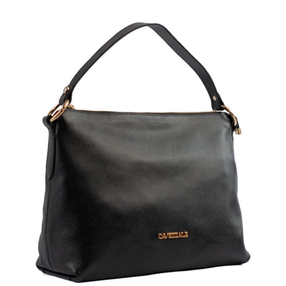 Bolsa Couro Cavezzale Floter Preto 105047