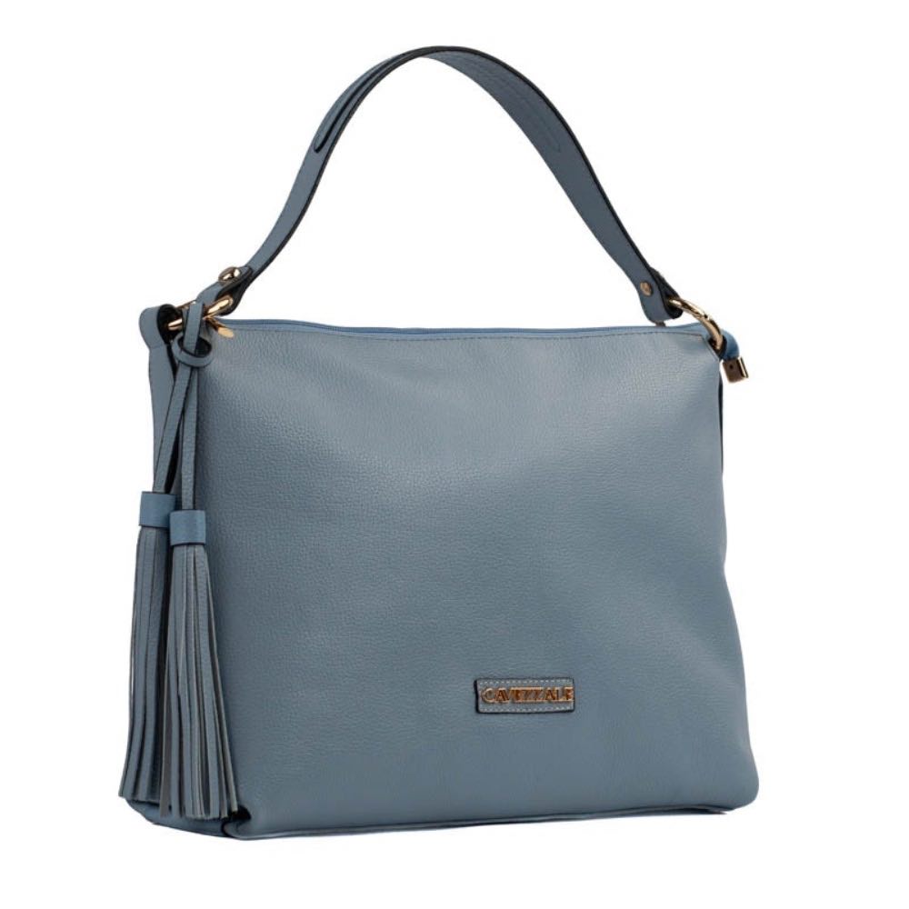 Bolsa Couro Cavezzale Floter Sky 105047