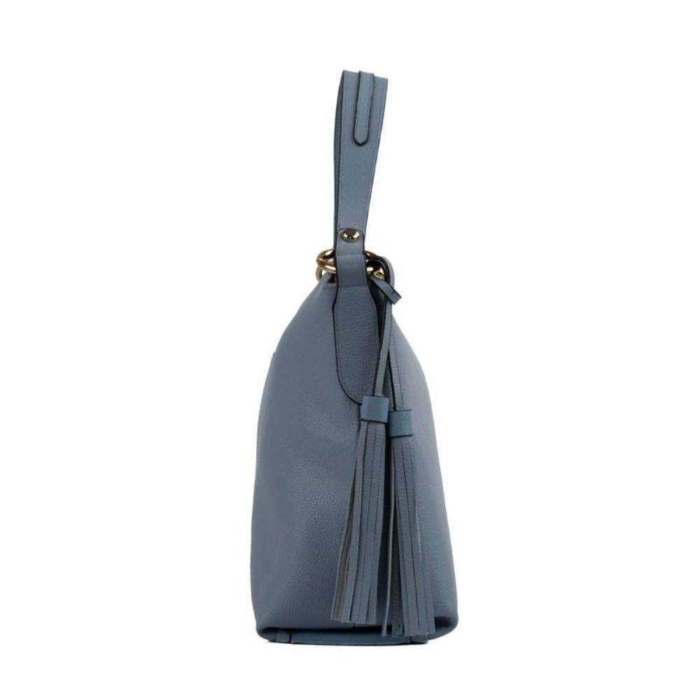 Bolsa Couro Cavezzale Floter Sky 105047
