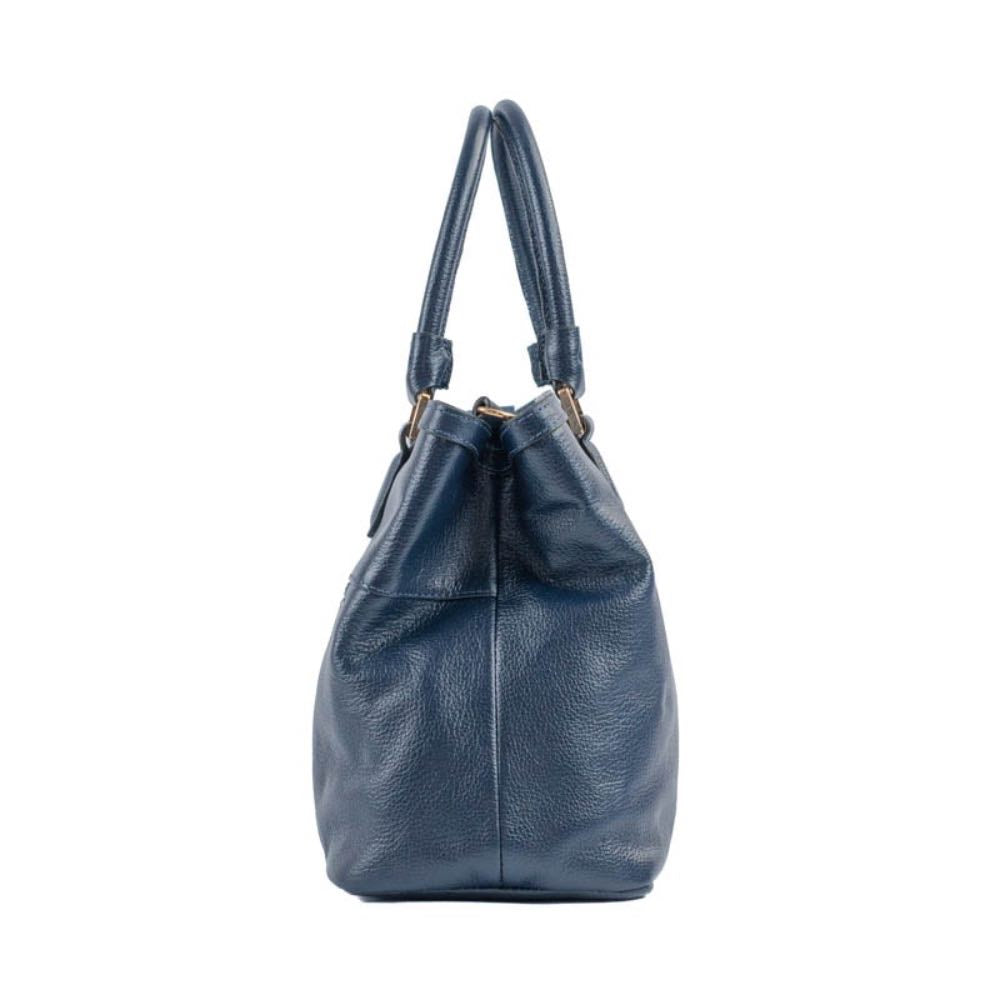 Bolsa de Couro Cavezzale Floter Marinho 105048