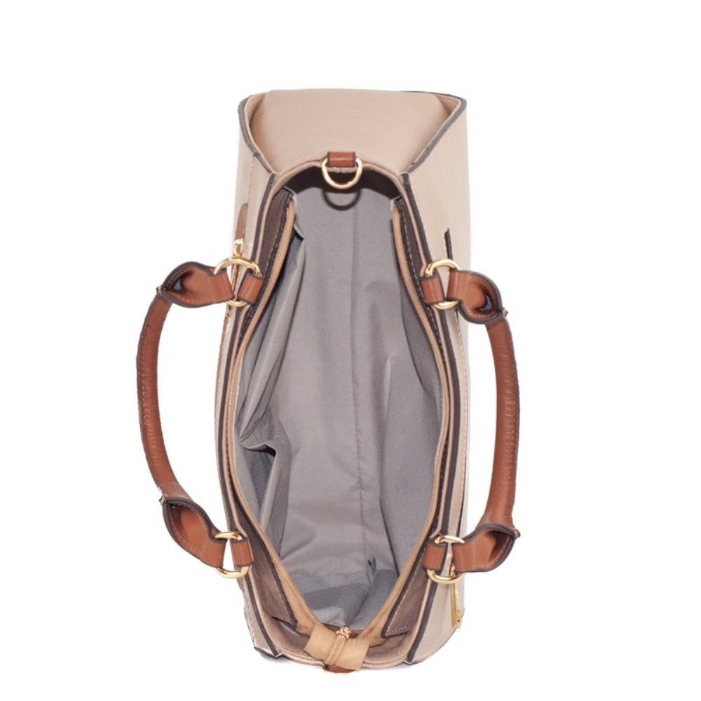 Bolsa de Couro Cavezzale Floter Crepe/Castor 105049