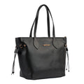 Shopping Bag Grande de Couro Floter Cavezzale Preto 105050