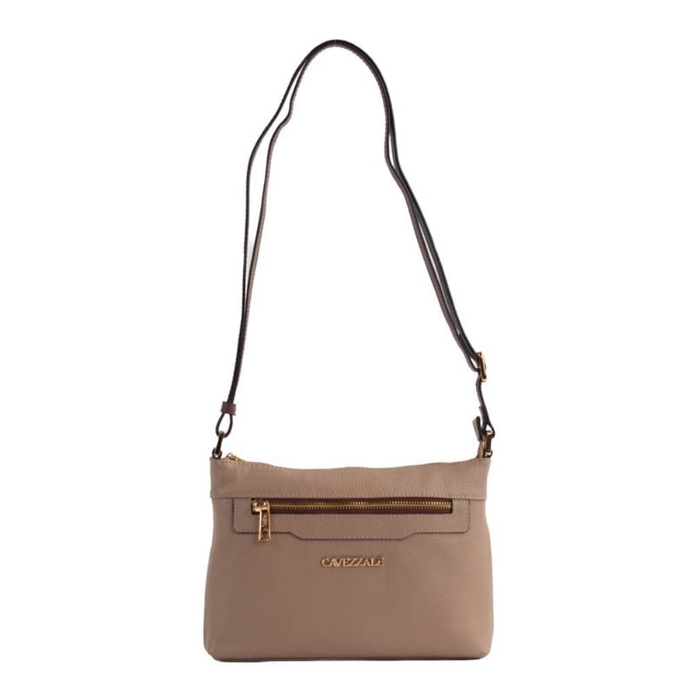 Bolsa de Couro Cavezzale Floter Crepe/Castor 105051