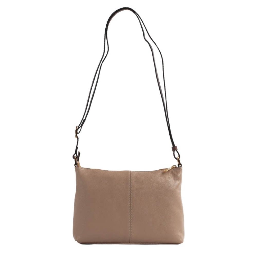 Bolsa de Couro Cavezzale Floter Crepe/Castor 105051