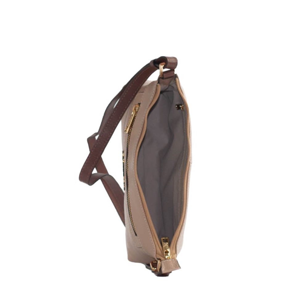 Bolsa de Couro Cavezzale Floter Crepe/Castor 105051