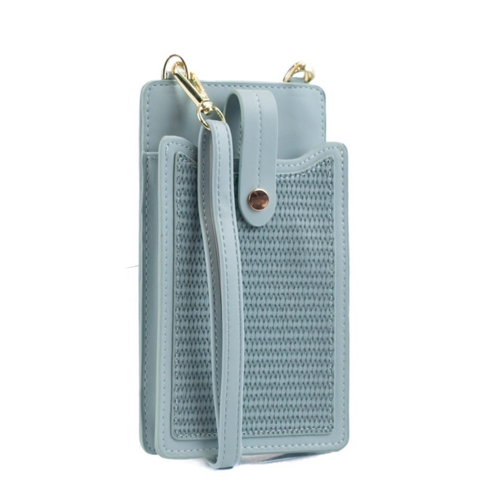 Phone Case Tiracolo Pequena Cavezzale Azul 105091