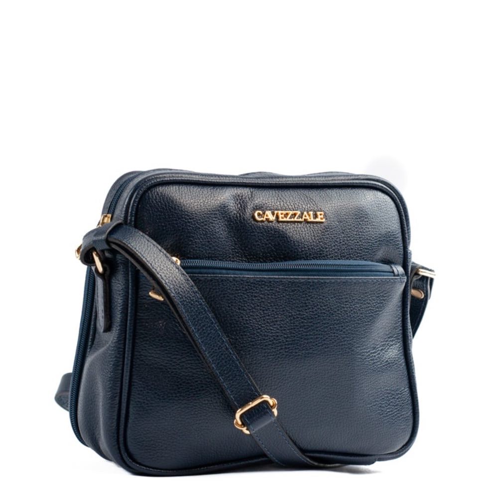 Bolsa de Couro Cavezzale Soft Marinho 105058