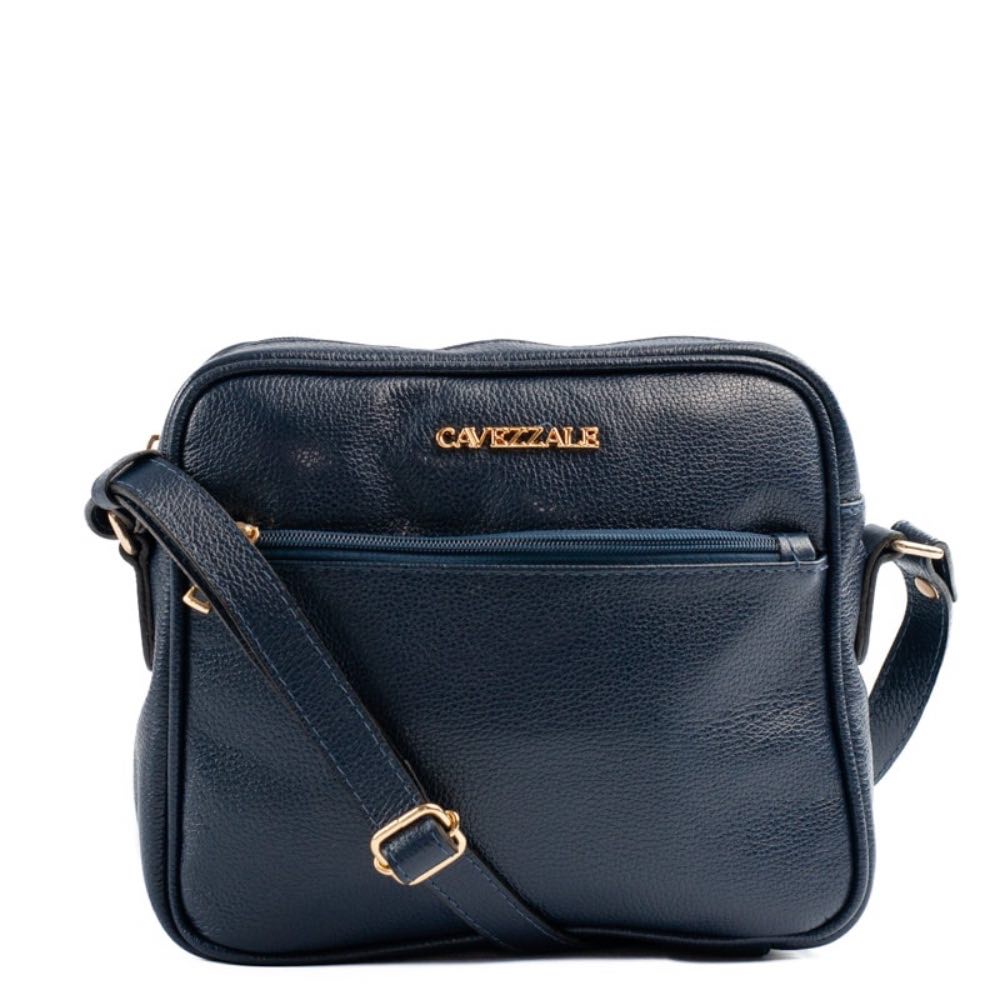 Bolsa de Couro Cavezzale Soft Marinho 105058