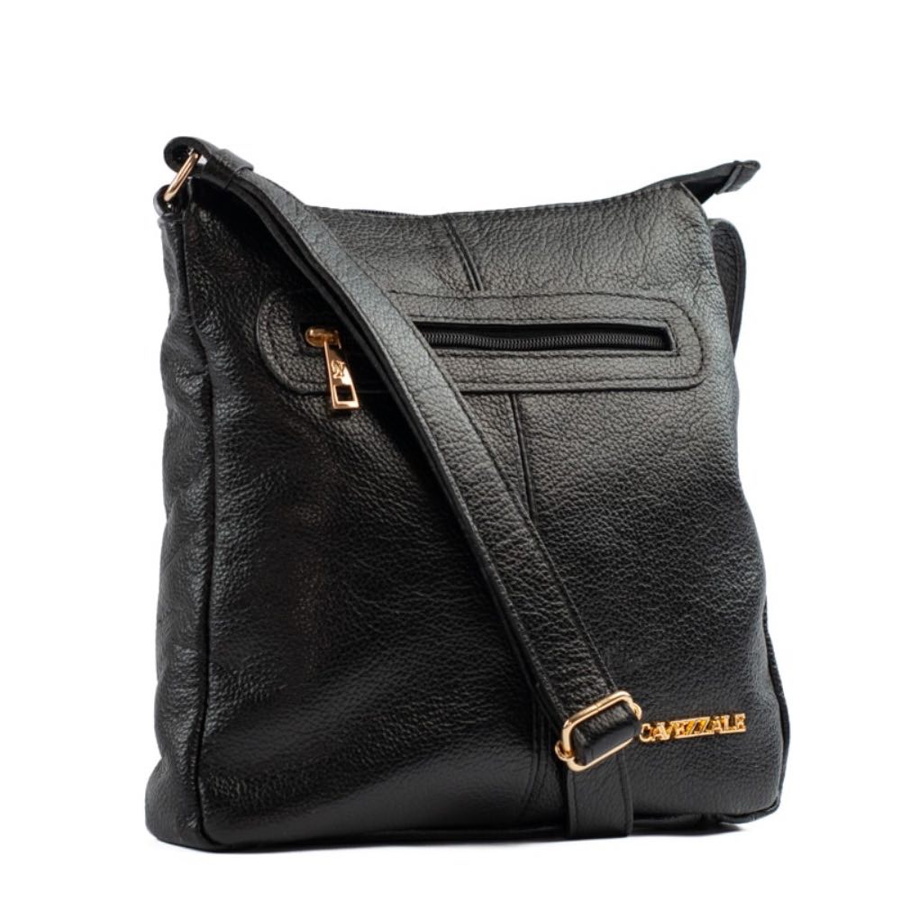 Bolsa de Couro Cavezzale Soft Preto 105060