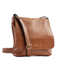 Bolsa Satchel Média de Couro Soft Cavezzale Caramelo 105061