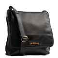Bolsa Satchel Média de Couro Soft Cavezzale Preto 105061