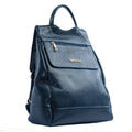 Mochila de Couro Antifurto Cavezzale Floter Marinho 105062