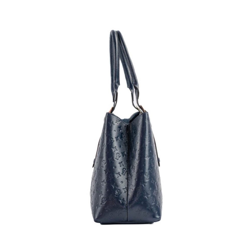 Bolsa de Couro Floter Cavezzale Monograma Marinho 105145