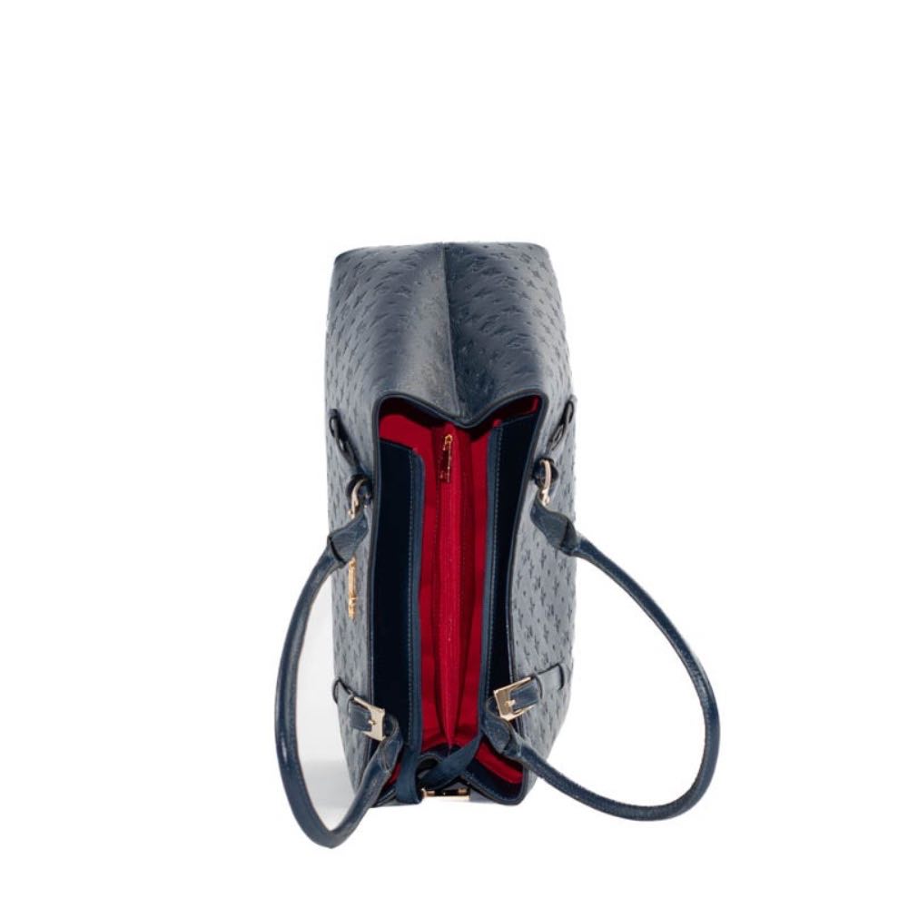 Bolsa de Couro Floter Cavezzale Monograma Marinho 105145