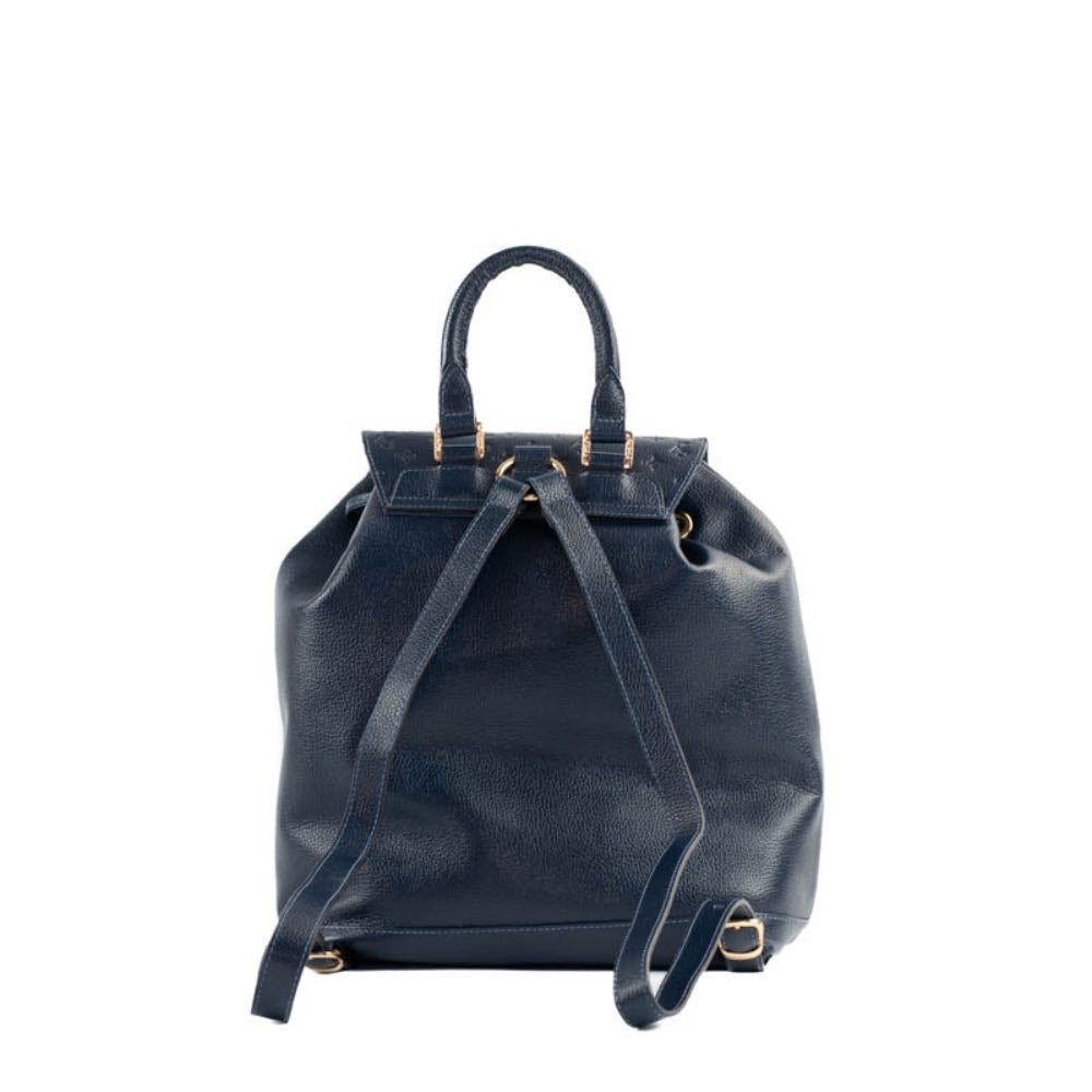 Mochila de Couro Floter Cavezzale Monograma Marinho 105146