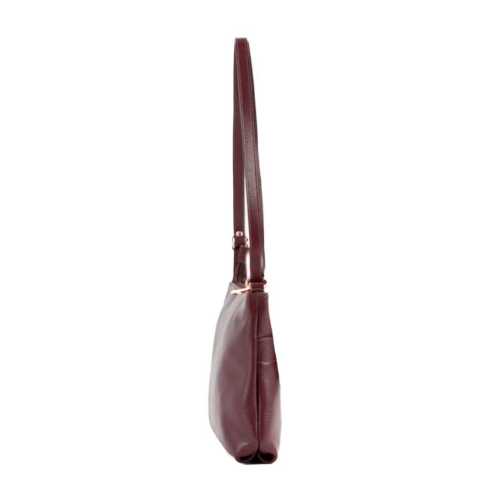 Bolsa de Couro Cavezzale Floter Burgundy 105308