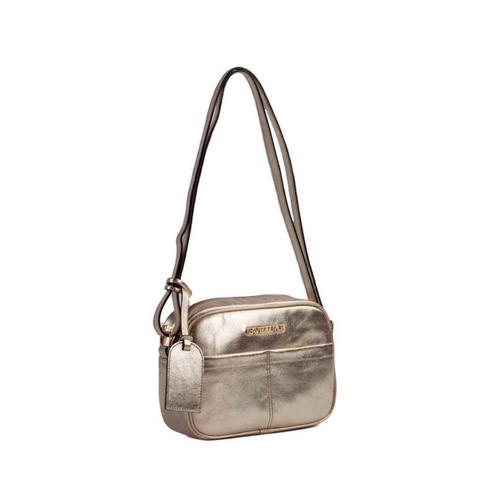 Bolsa de Couro Cavezzale Metalizado Ouro Light 105309
