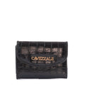 Carteira Feminina de Couro Cavezzale Croco Preto 105294