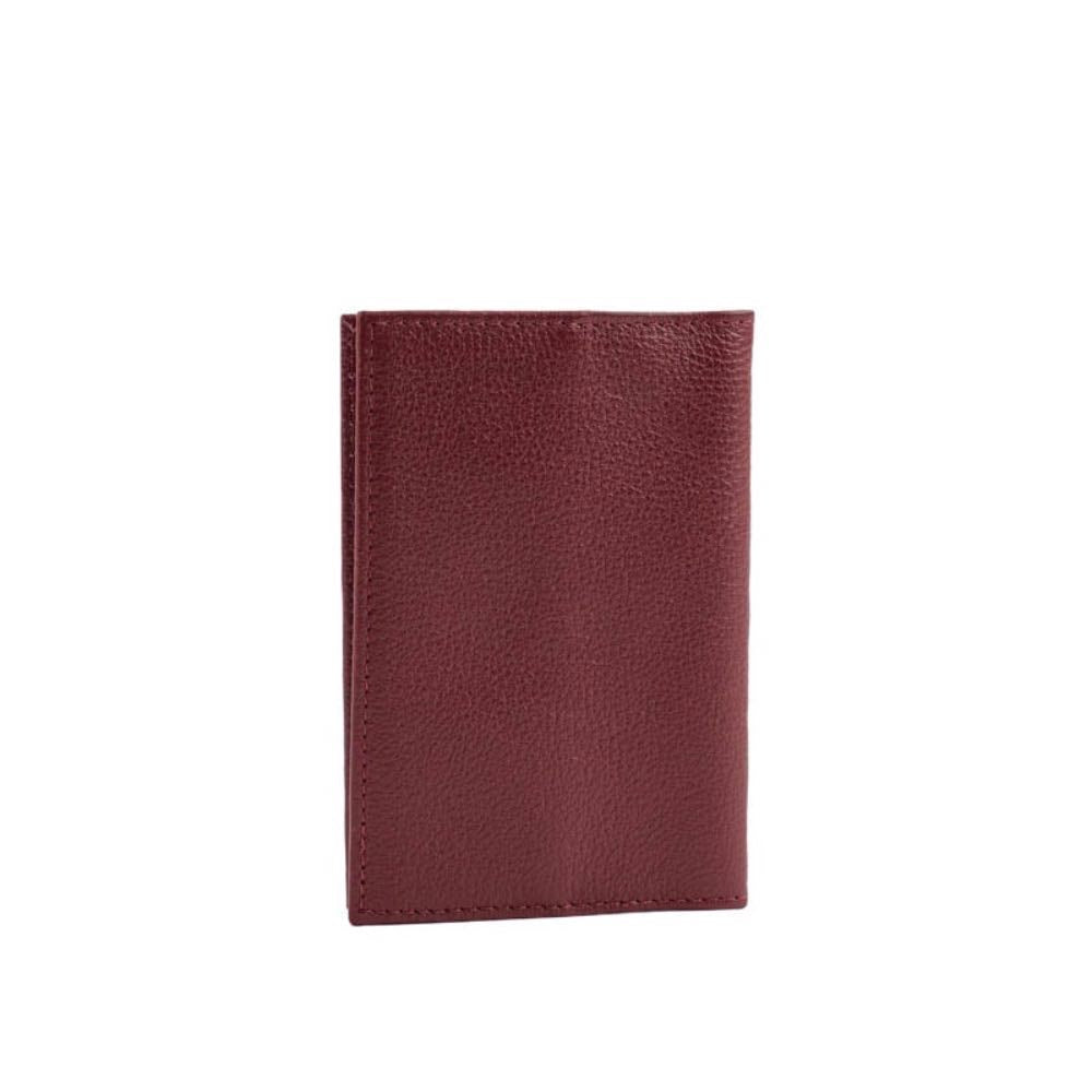 Porta Passaporte de Couro Fly Feminino Cavezzale Vinho 105313