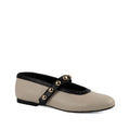 Sapatilha de Couro Cavezzale Off White/Preto 105103