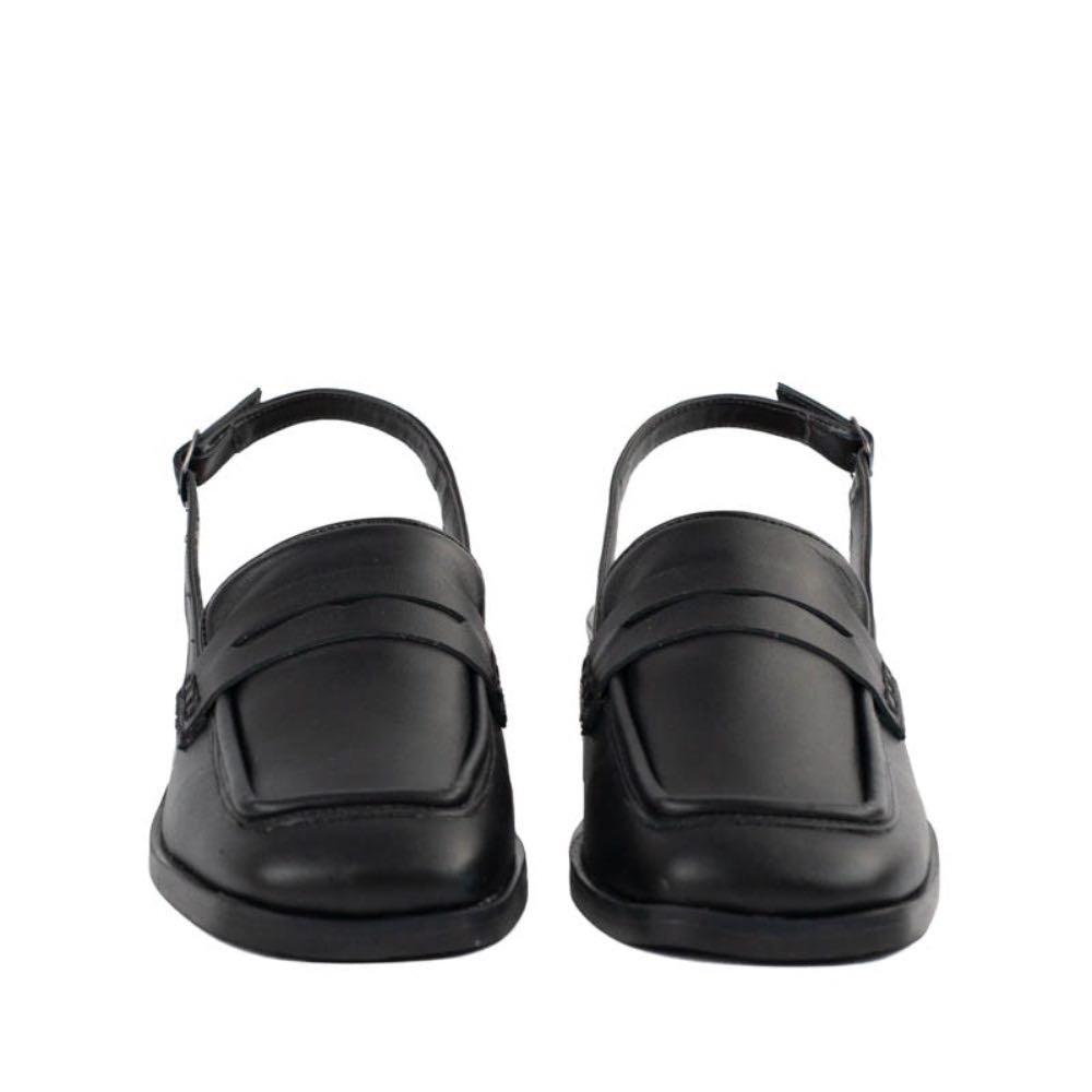 Slinback de Couro Veneto Cavezzale Preto 105101