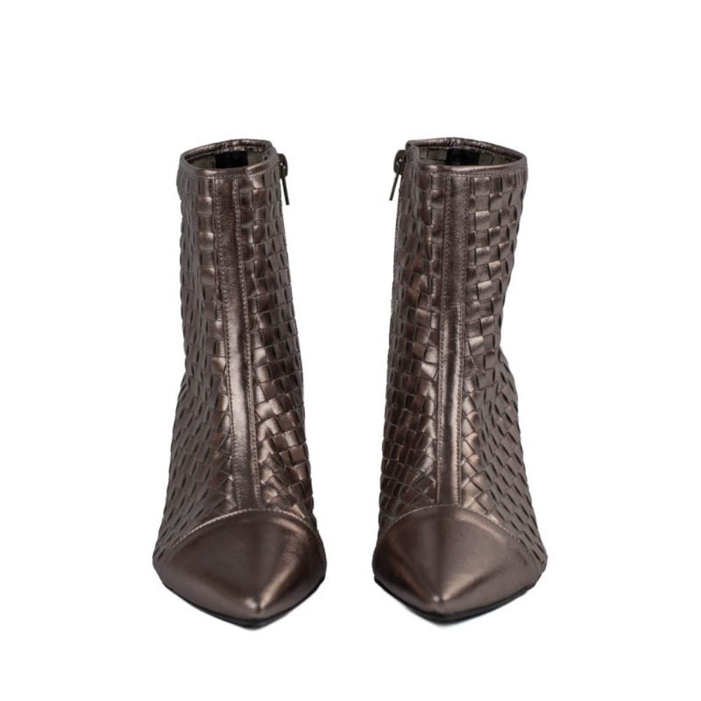 Bota de Couro Cristal Cavezzale Onix 105099