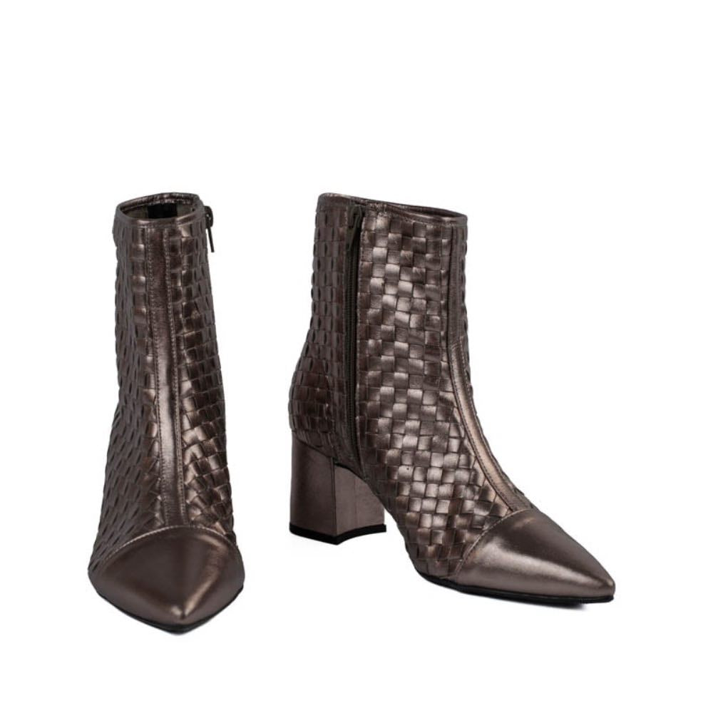 Bota de Couro Cristal Cavezzale Onix 105099