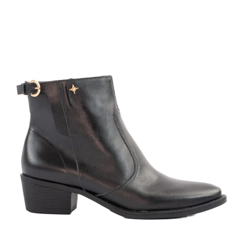Bota de Couro Milano Cavezzale Preto 105198