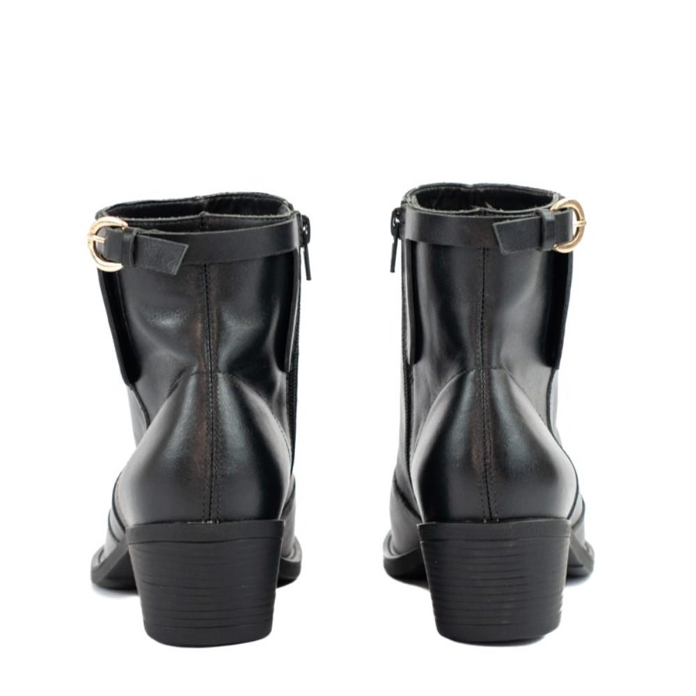 Bota de Couro Milano Cavezzale Preto 105198