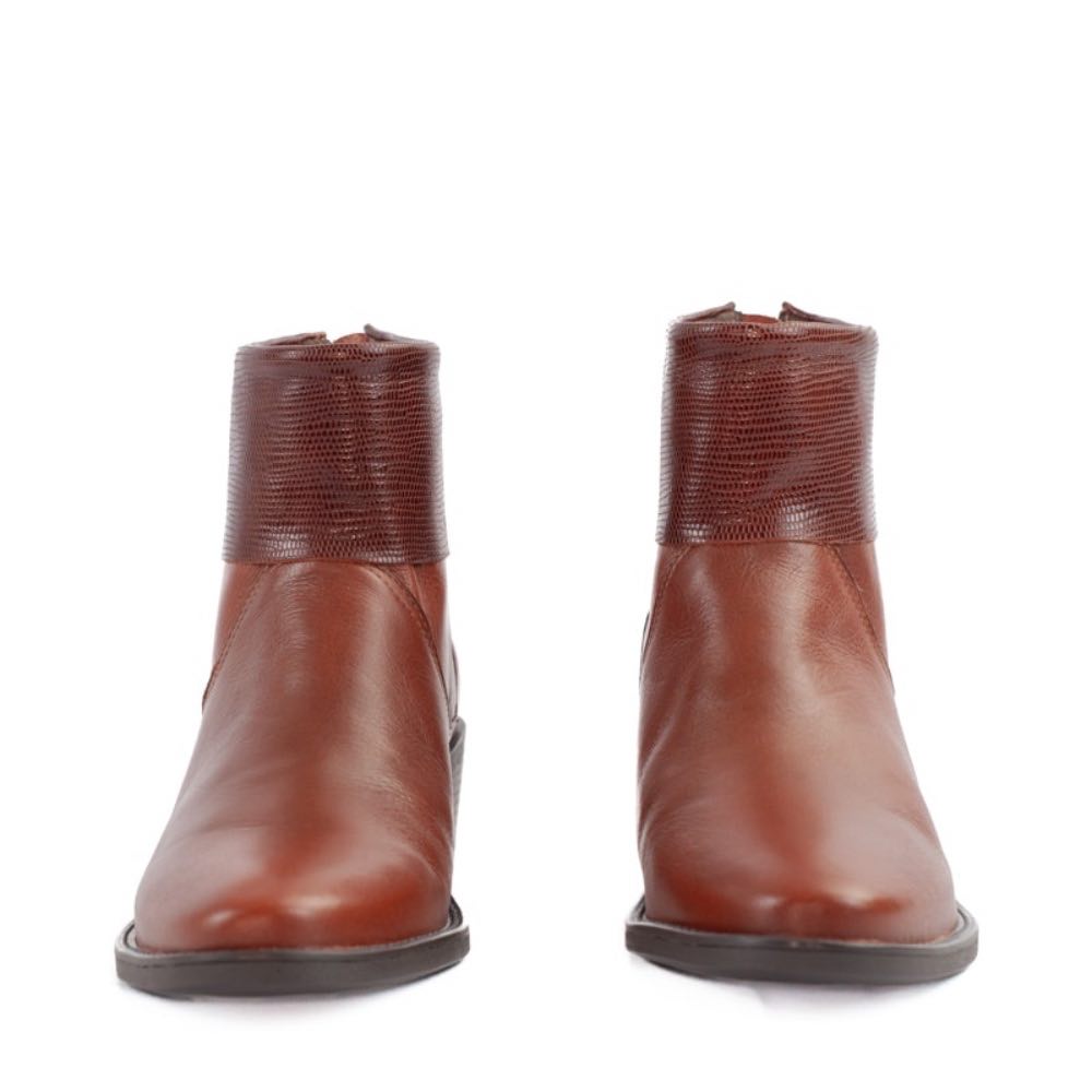 Bota de Couro Cavezzale Flow Cedro 105199