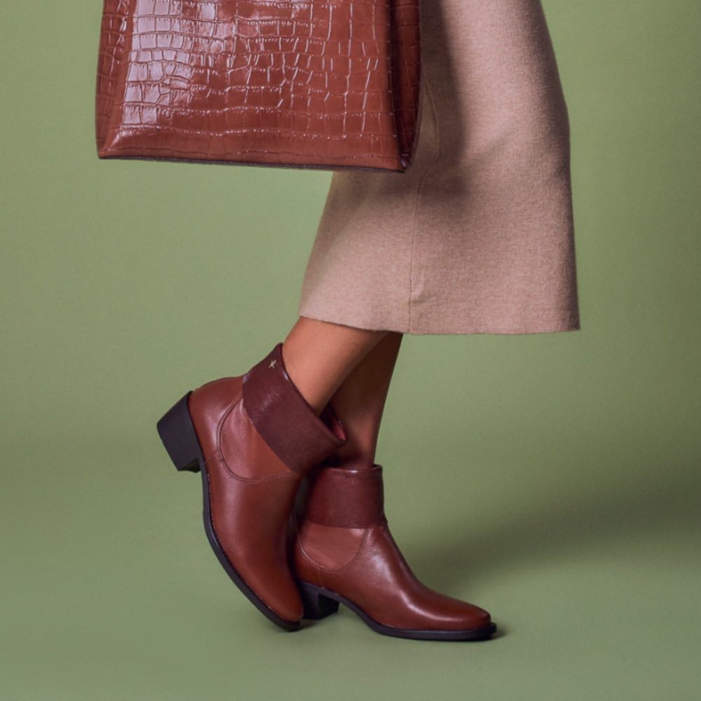 Bota de Couro Cavezzale Flow Cedro 105199