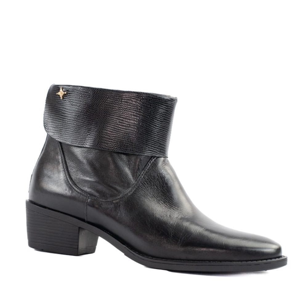 Bota de Couro Cavezzale Flow Preto 105199