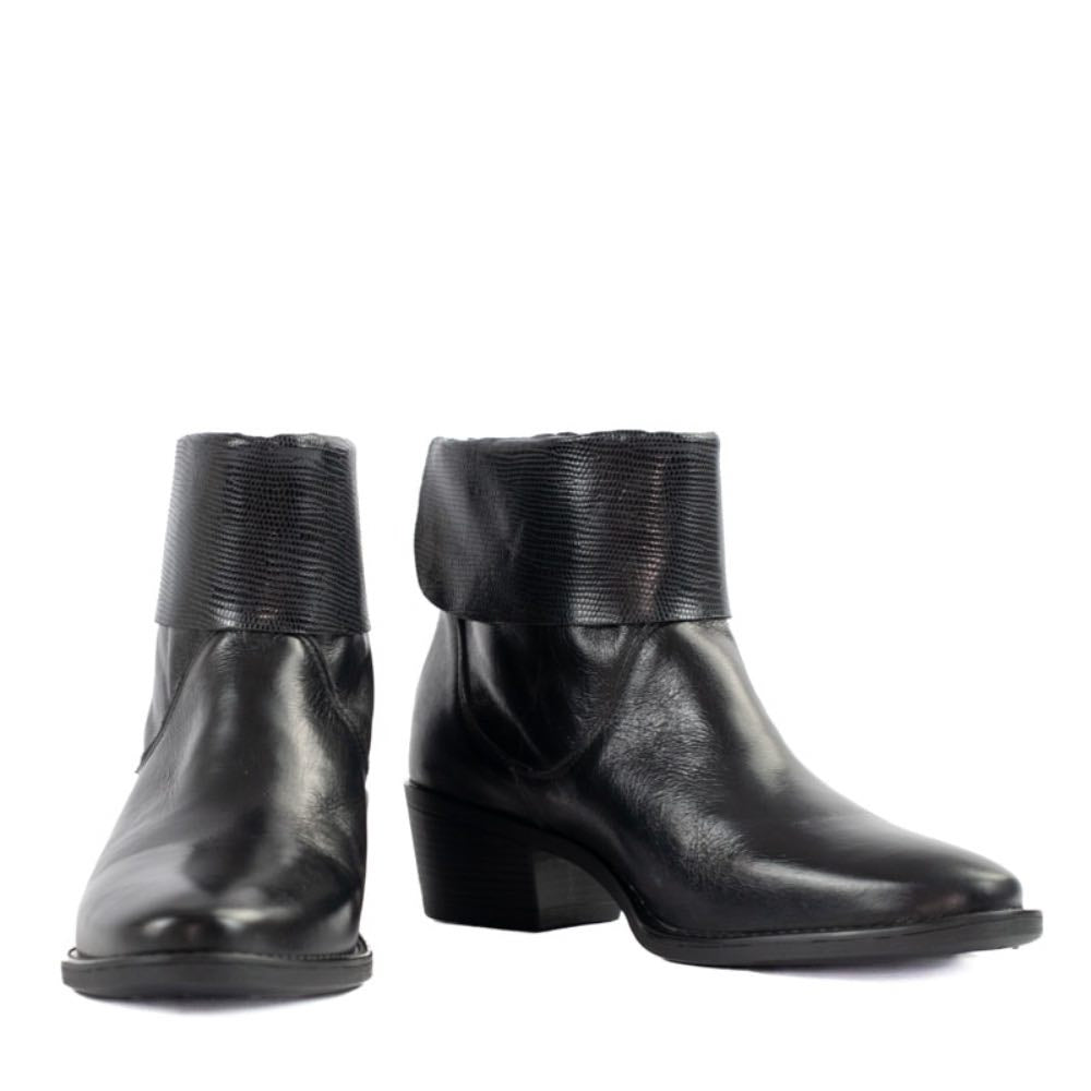 Bota de Couro Cavezzale Flow Preto 105199