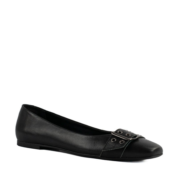 Sapatilha de Couro Cavezzale Atanado Preto 105254