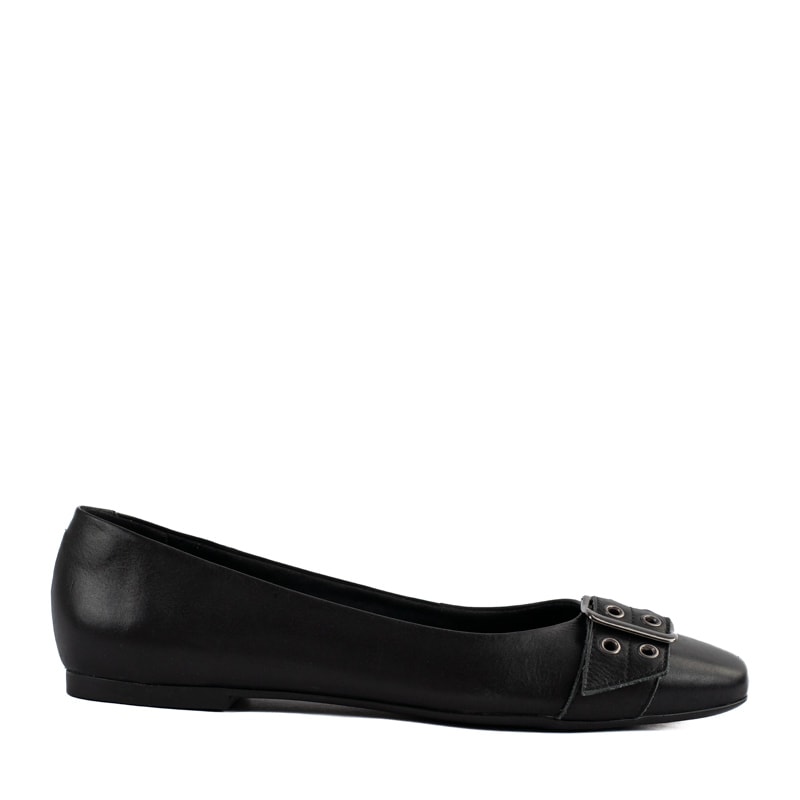 Sapatilha de Couro Cavezzale Atanado Preto 105254