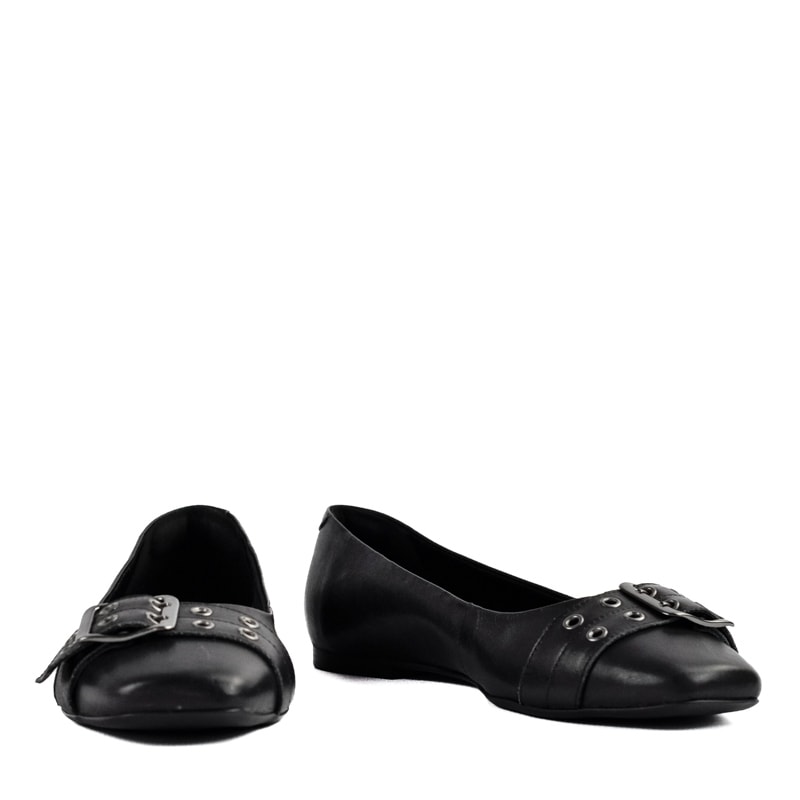 Sapatilha de Couro Cavezzale Atanado Preto 105254