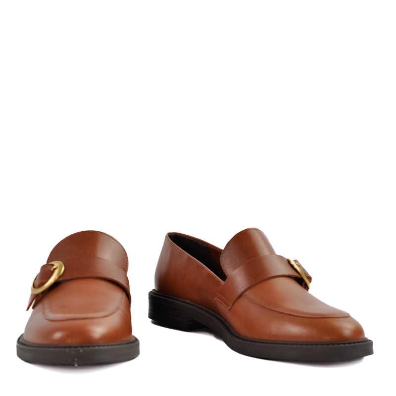 Mocassim de Couro Cavezzale Milano Pinhão 105266