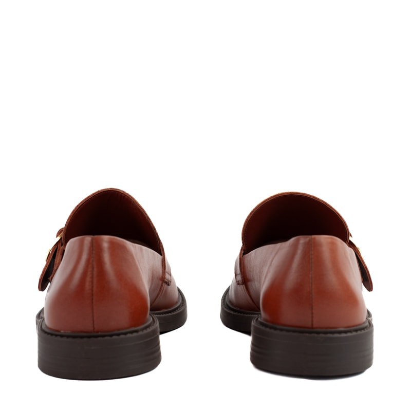 Mocassim de Couro Cavezzale Milano Pinhão 105266