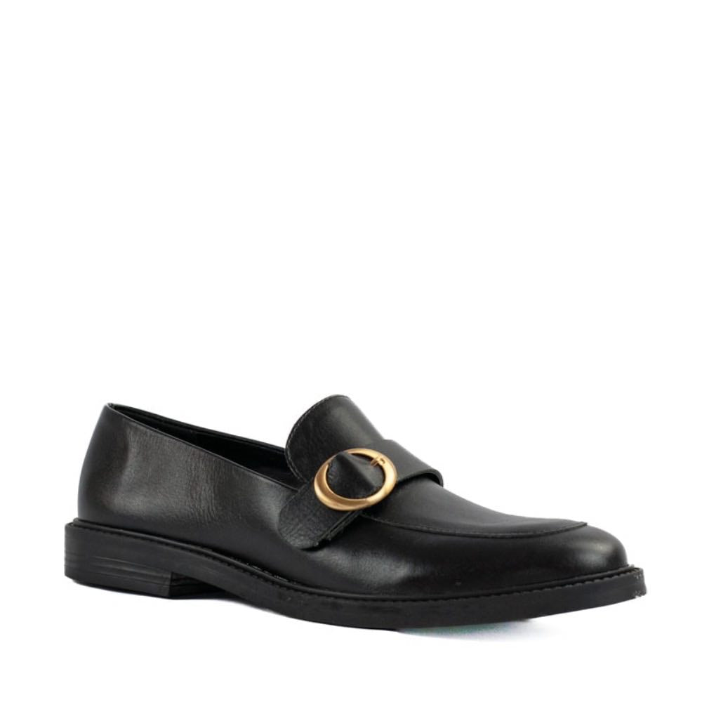 Mocassim de Couro Cavezzale Milano Preto 105266