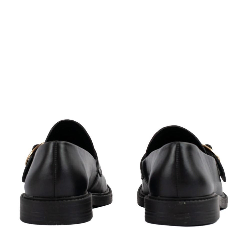 Mocassim de Couro Cavezzale Milano Preto 105266