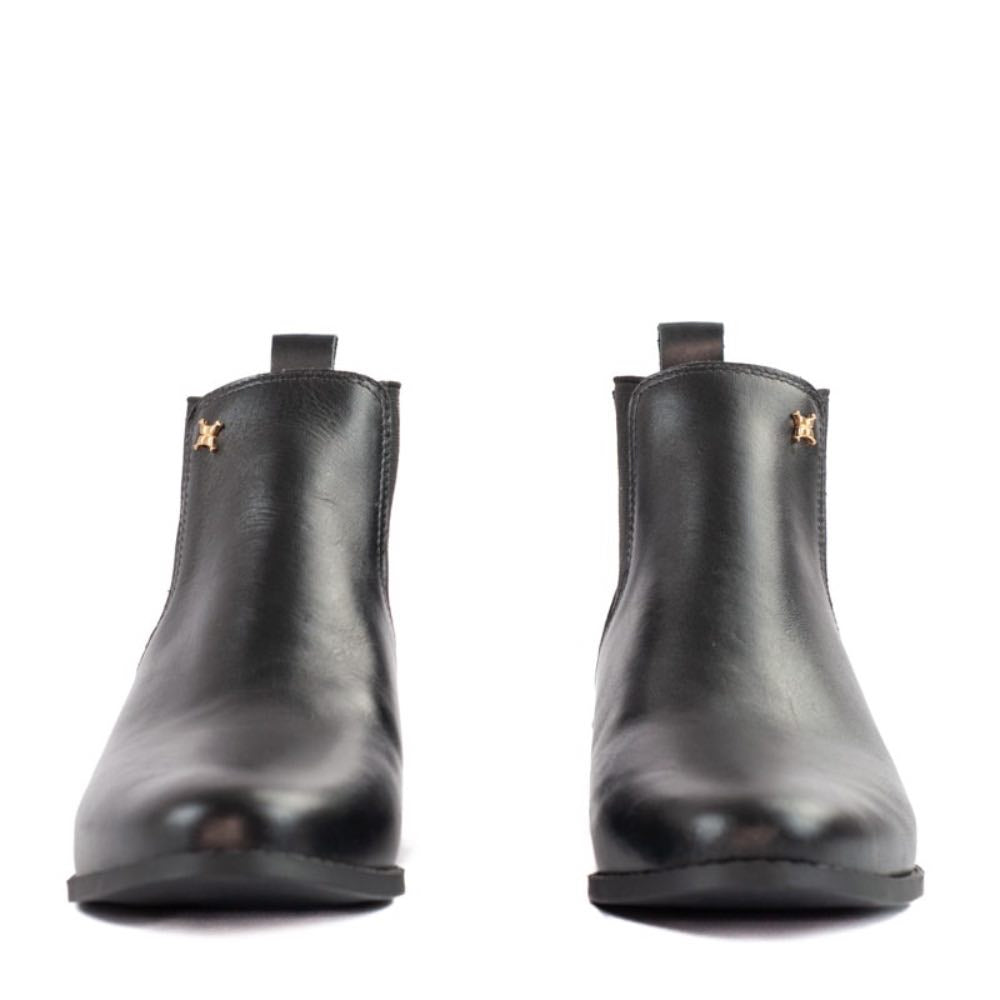 Bota de Couro Cavezzale Milano Preto 105268