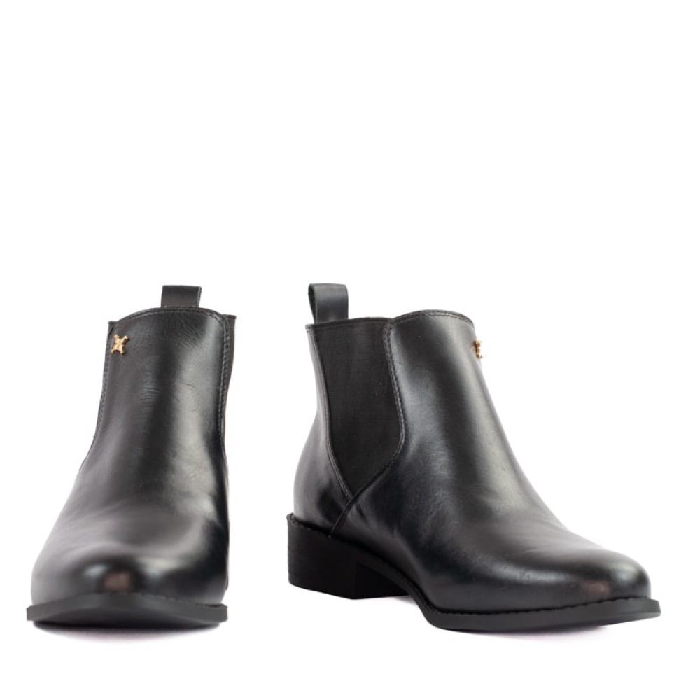 Bota de Couro Cavezzale Milano Preto 105268