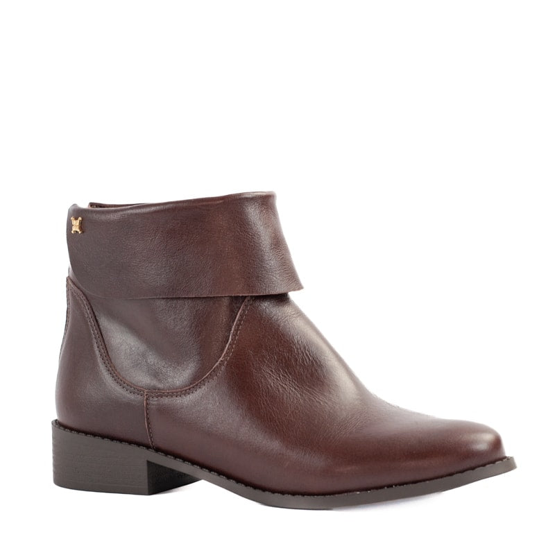 Bota de Couro Cavezzale Milano Nutella 105269